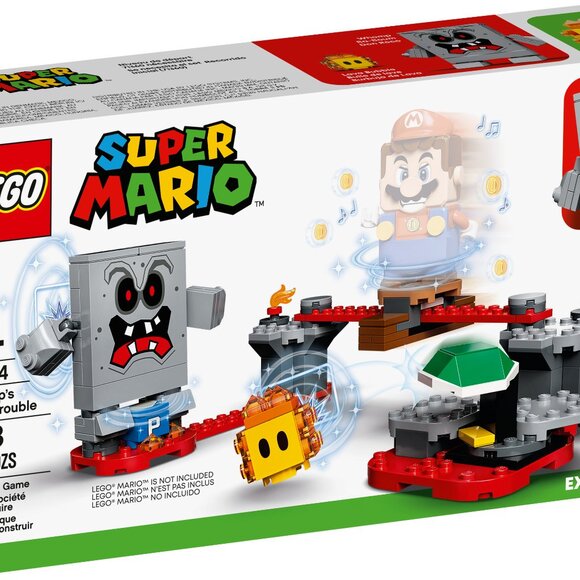 LEGO 71364 Super Mario Whomp’s Lava Trouble Expansion Set Building Toy 133 Pc 6+ - Picture 3 of 15